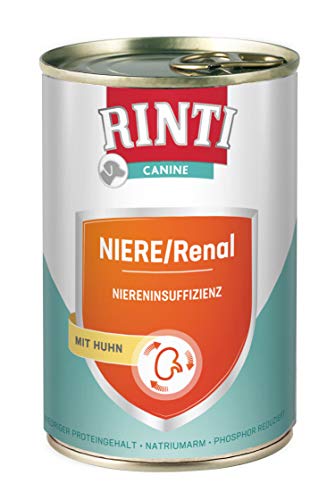 RINTI Canine Niere / Renal Huhn 6 x 400 g von Rinti