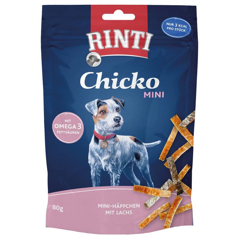 RINTI Chicko Mini Häppchen mit Lachs 80g von Rinti