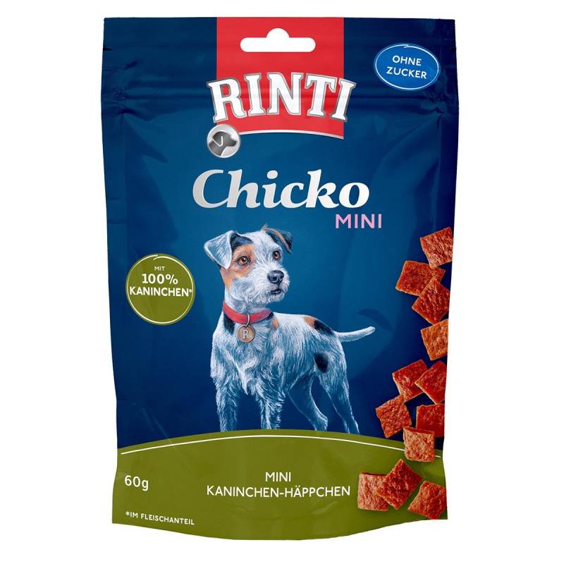 RINTI Chicko Mini Kaninchen-Häppchen 60g von Rinti