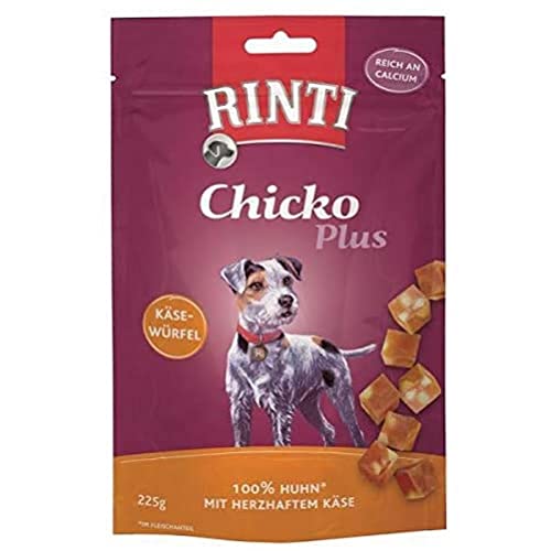 RINTI Chicko Plus Käsewürfel mit Huhn 1 x 225g von Rinti