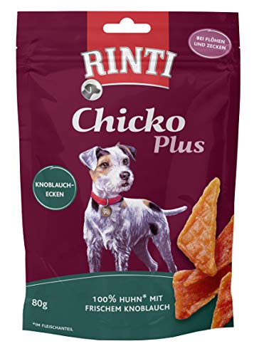 RINTI Chicko Plus Knoblauchecken mit Huhn 12x80g von Rinti