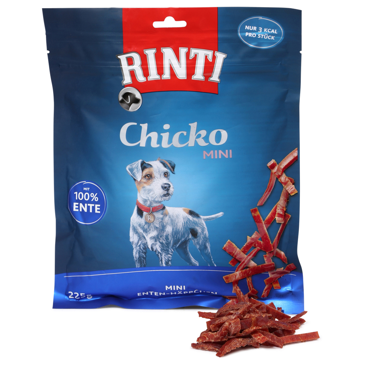 RINTI Extra Chicko Mini Enten-Häppchen 3x225g von Rinti