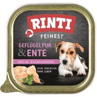 RINTI Feinest Adult Geflügel pur & Ente 22x150 g von Rinti