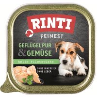 RINTI Feinest Adult Geflügel pur & Gemüse 22x150 g von Rinti