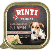 RINTI Feinest Adult Geflügel pur & Lamm 22x150 g von Rinti