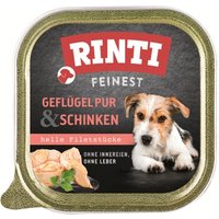 RINTI Feinest Adult Geflügel pur & Schinken 22x150 g von Rinti