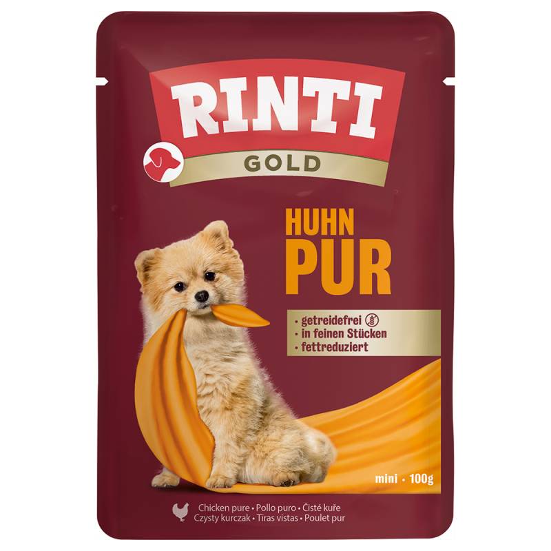 RINTI Gold 10 x 100 g - Huhn Pur von Rinti