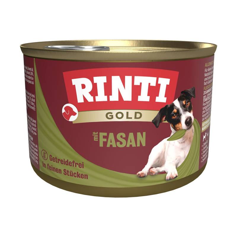 Rinti Gold mit Fasan 12x185g von Rinti