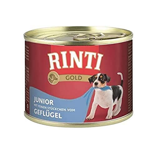 RINTI Gold Junior + Geflügel 12x185g von Rinti