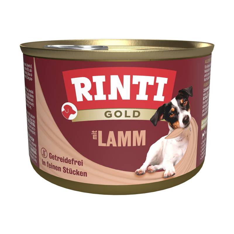 Rinti Gold mit Lamm 12x185g von Rinti