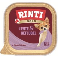 RINTI Gold Mini 16x100g Ente & Geflügel von Rinti