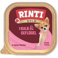 RINTI Gold Mini 16x100g Kalb & Geflügel von Rinti