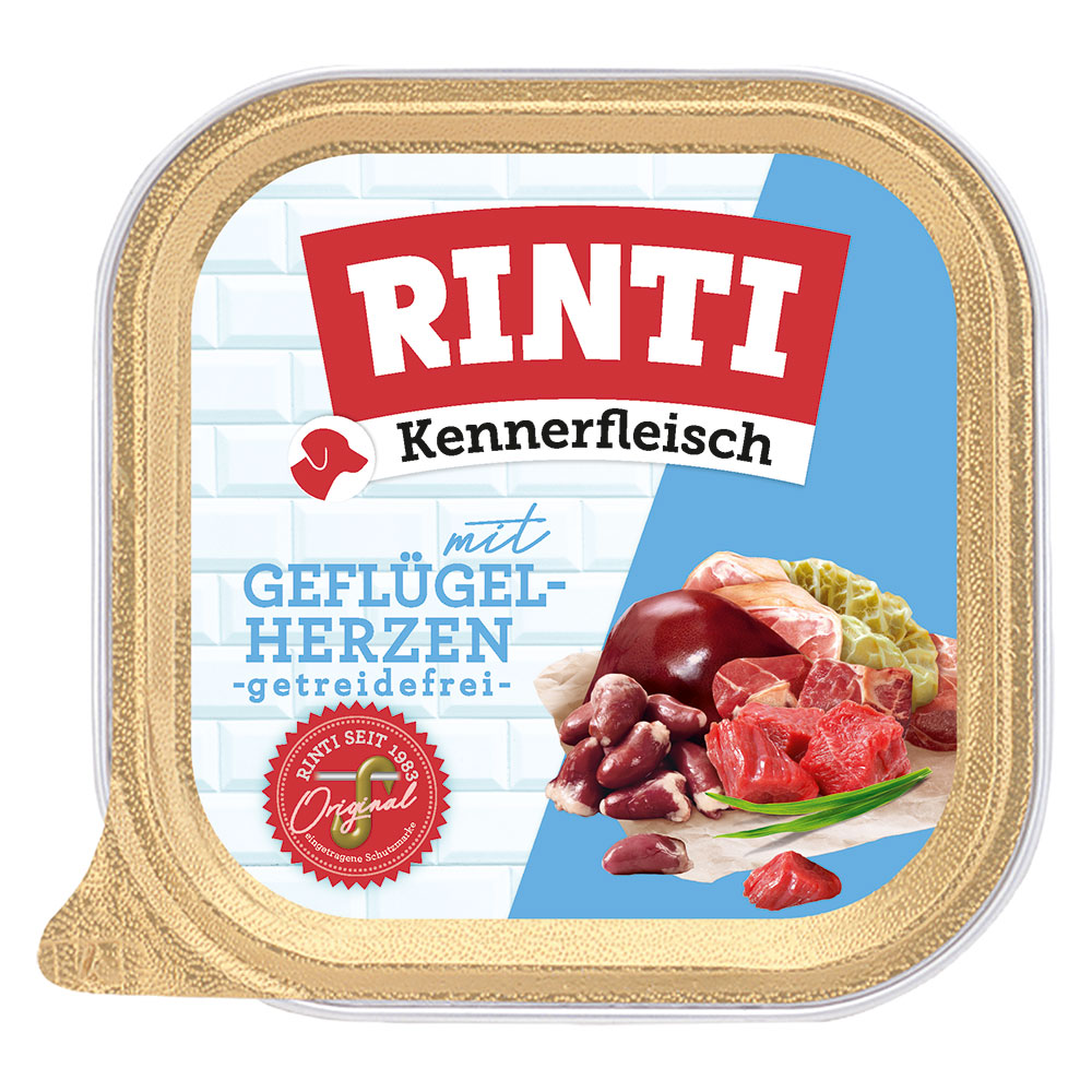 RINTI Kennerfleisch 9 x 300 g - Geflügelherzen von Rinti