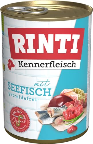 RINTI Kennerfleisch Dose | Seefisch | 12x400g von Rinti