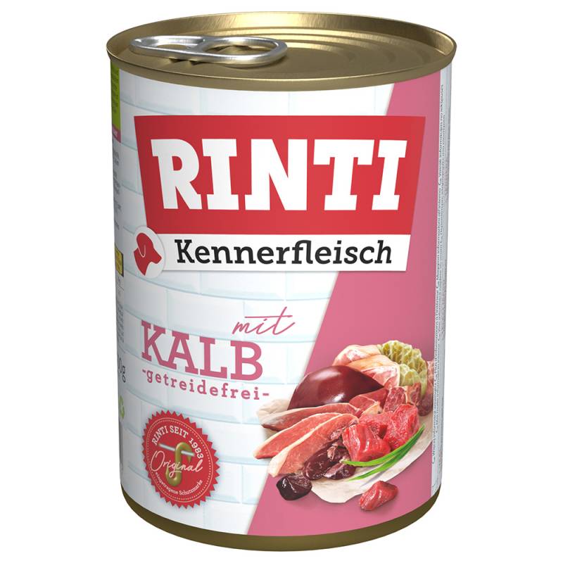 RINTI Kennerfleisch - RINTI 400g Dose - Kalb von Rinti