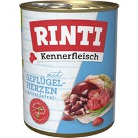 RINTI Kennerfleisch Geflügelherzen 24x800 g von Rinti