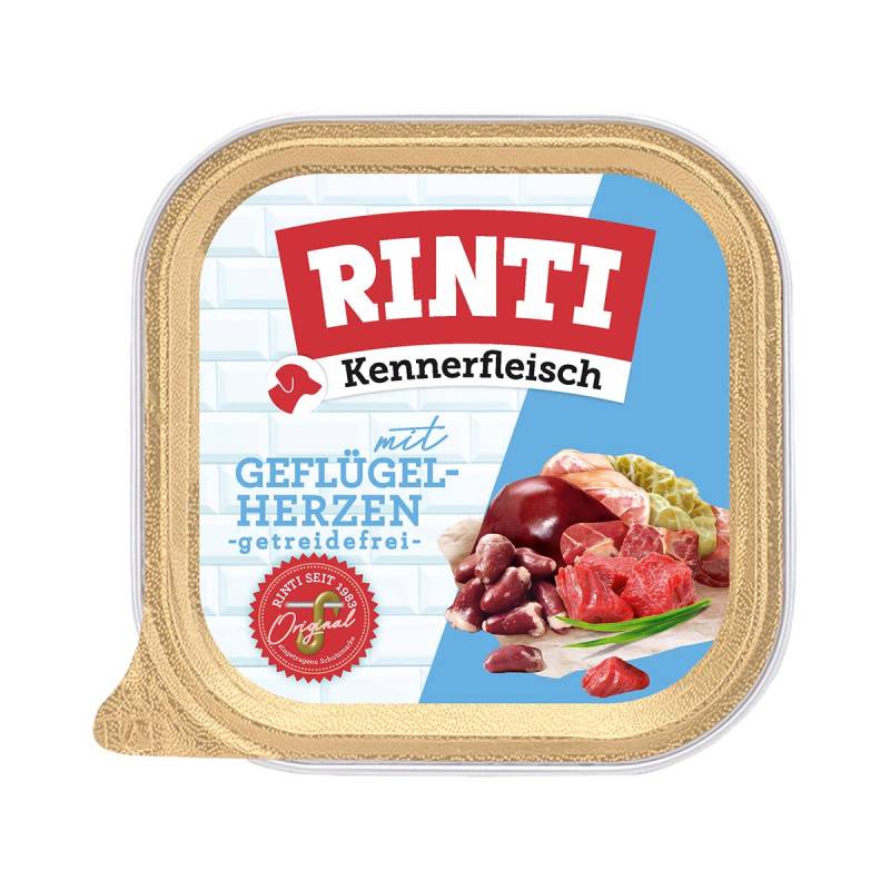 Rinti Kennerfleisch mit Geflügelherzen 9x300g von Rinti