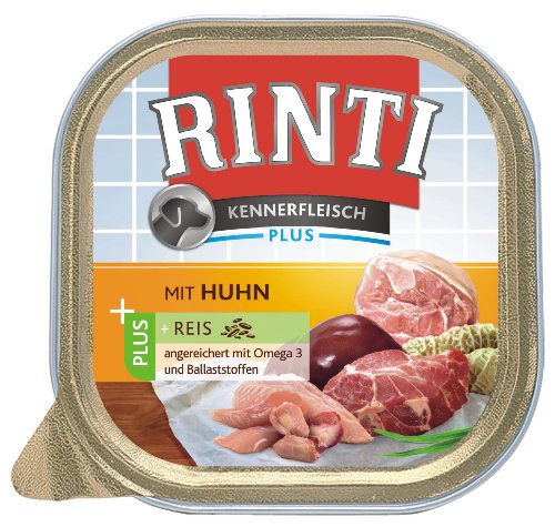 RINTI Kennerfleisch Huhn + Reis 9 x 300 g von Rinti