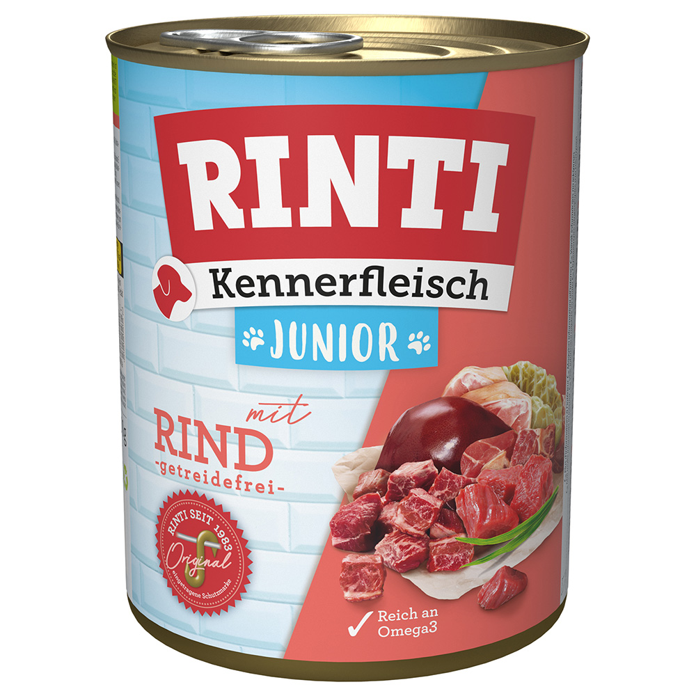 RINTI Kennerfleisch Junior - 6 x 800 g Rind von Rinti