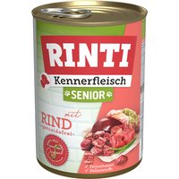 RINTI Kennerfleisch Senior - 12 x 400 g Rind von Rinti