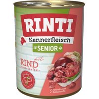 RINTI Kennerfleisch Senior Rind 24x800 g von Rinti