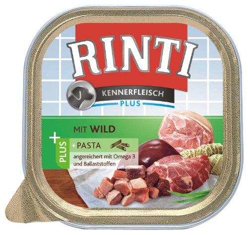 RINTI Kennerfleisch Wild + Pasta 9 x 300 g von Rinti