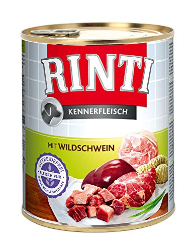 RINTI Kennerfleisch Wildschwein 12 x 800 g von Rinti