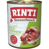 RINTI Kennerfleisch Wildschwein 24x800 g von Rinti