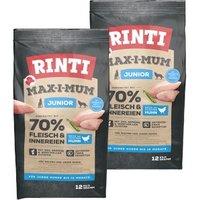 RINTI MAX-I-MUM Junior Huhn 2x12 kg von Rinti