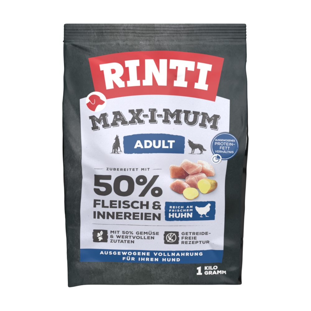 RINTI Max-i-Mum Adult Huhn - Sparpaket: 2 x 12 kg RINTI Max-i-Mum Adult Huhn - Sparpaket: 2 x 12 kg von Rinti
