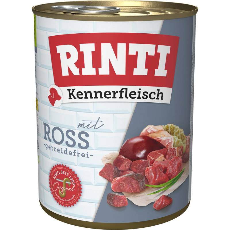 Rinti Kennerfleisch Ross 12x800g von Rinti