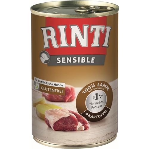 RINTI Sensible Lamm + Kartoffel 12x400g von Rinti