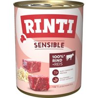 RINTI Sensible Rind & Reis 12x800 g von Rinti