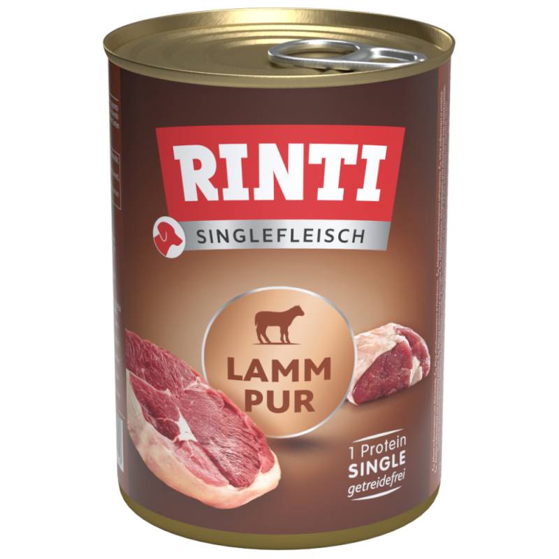 RINTI Singlefleisch 1 x 400 g - Lamm pur von Rinti