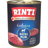 RINTI Singlefleisch 12 x 800 g - Exclusive Ross pur von Rinti