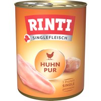 RINTI Singlefleisch 12 x 800 g - Huhn pur von Rinti