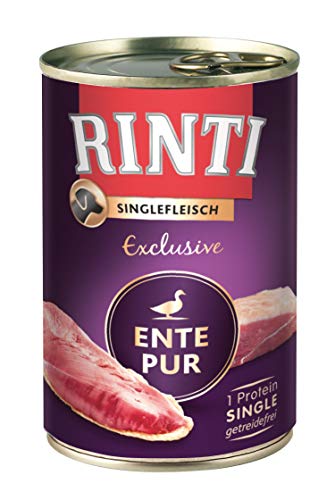 RINTI Singlefleisch Exclusive Ente Pur 12x400g von Rinti