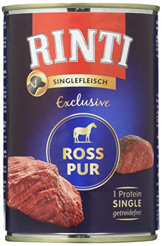 RINTI Singlefleisch Exclusive Ross Pur 12 x 400 g von Rinti