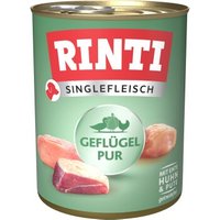 RINTI Singlefleisch Geflügel pur 12x800 g von Rinti