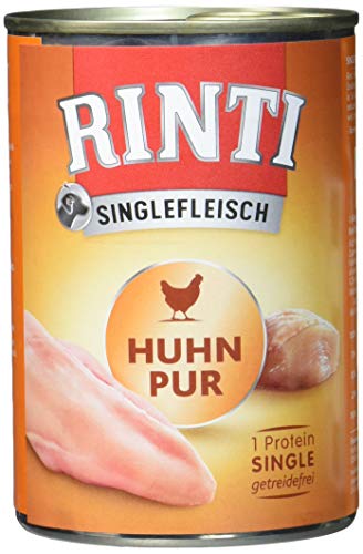 RINTI Singlefleisch Huhn Pur 12 x 400 g von Rinti