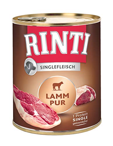 RINTI Singlefleisch Lamm Pur 6 x 800 g von Rinti