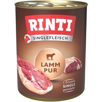 RINTI Singlefleisch Lamm pur 24x800 g von Rinti