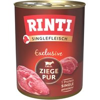 RINTI Singlefleisch Ziege pur exclusive 24x800 g von Rinti