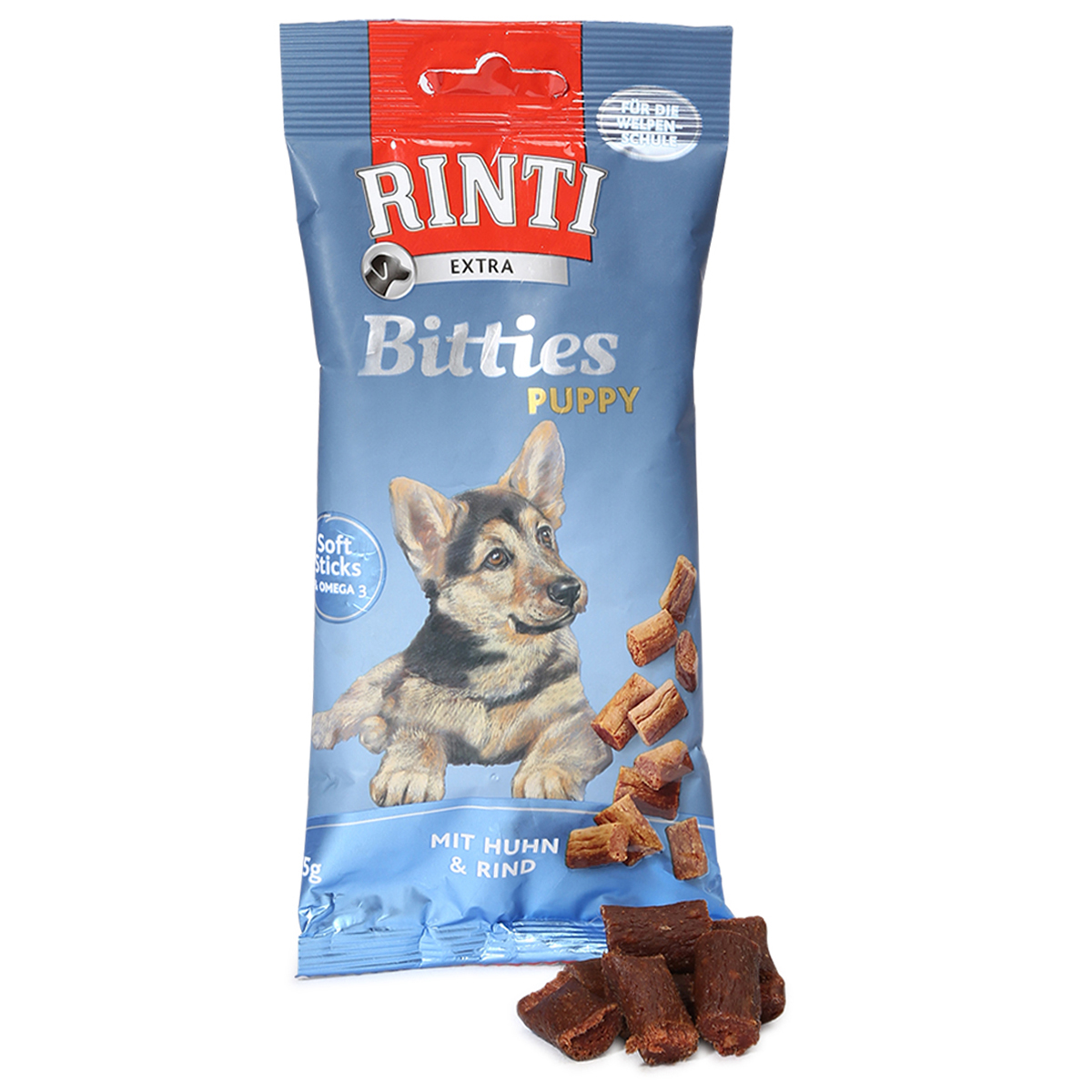 Rinti Bitties Puppy Huhn & Rind 75g von Rinti