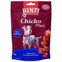 RINTI Chicko Plus 12x80g Käsewürfel mit Ente von Rinti