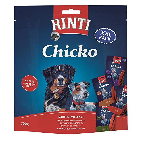 Rinti Chicko Sortenvielfalt XXL 700g - Sie erhalten 4 Packung/en; Packungsinhalt 0,7 kg von Rinti