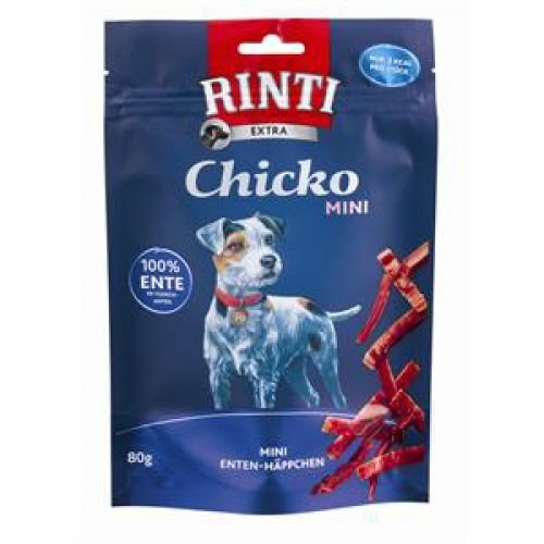 Rinti EXTRA Chicko Mini Ente Größe 6 x 80g von Rinti