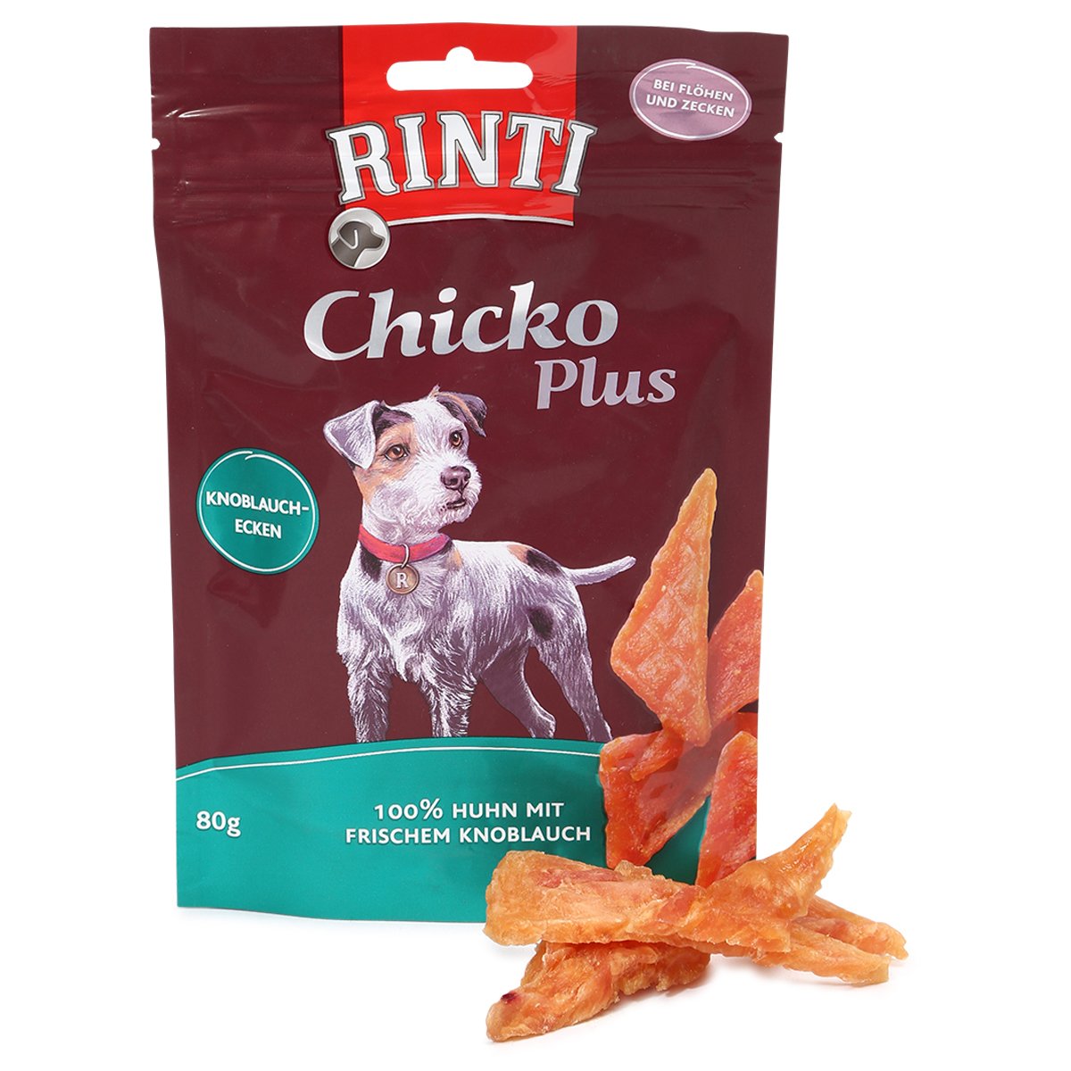 Rinti Extra Chicko Plus Knoblauch-Ecken 6x80g von Rinti