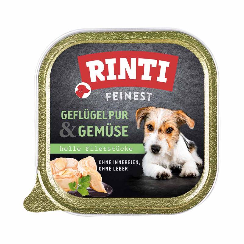 Rinti Feinest Geflügel pur & Gemüse 44x150g von Rinti