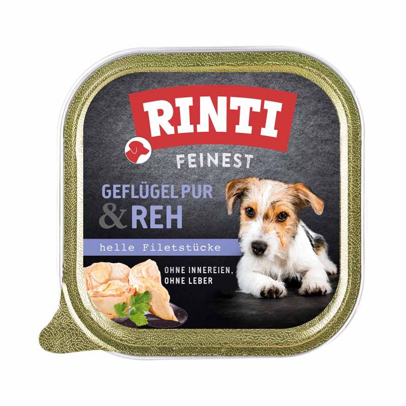 Rinti Feinest Geflügel pur & Reh 22x150g von Rinti